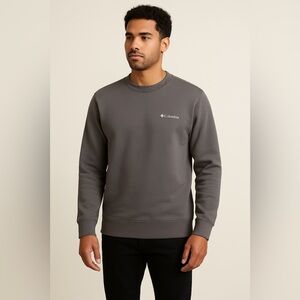 Columbia Crewneck Sweatshirt – City Grey – XL (NWT)